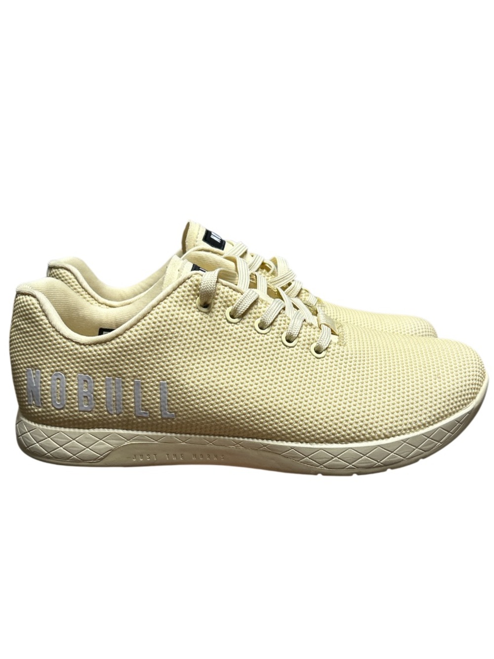 NoBull Trainers Vanilla Cream Size 10.5
